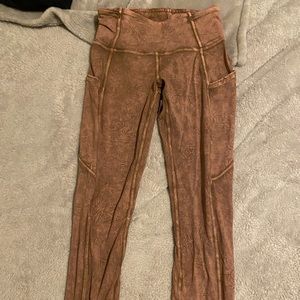 Lululemon fast and free leggings size 4